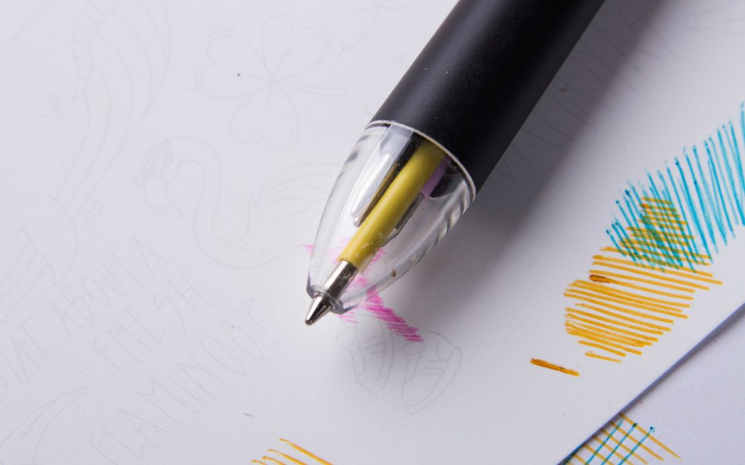 Pen CMYK, el bolígrafo que pinta de todos los colores
