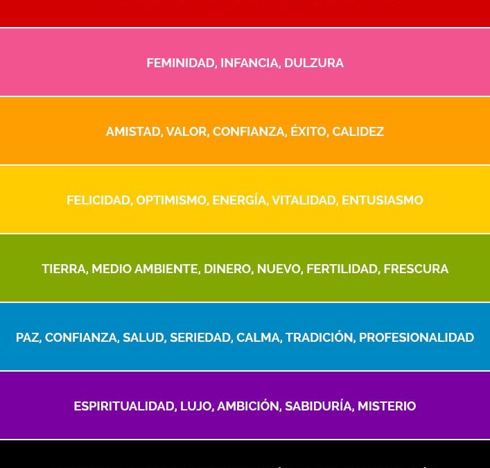 La importancia de elegir los colores de tu sitio web